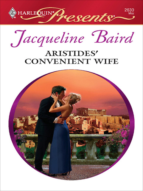 Aristides' Convenient Wife, Jacqueline Baird