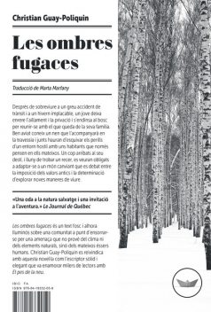 Les ombres fugaces, Christian Guay-Poliquin, Marta Marfany