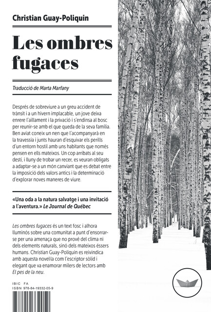 Les ombres fugaces, Christian Guay-Poliquin, Marta Marfany