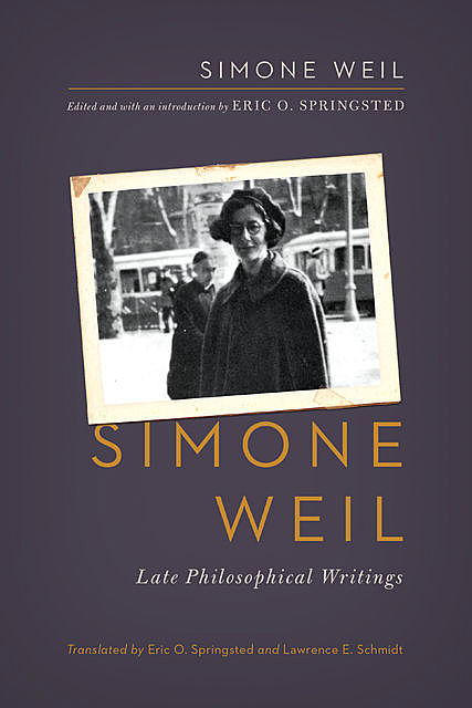 Simone Weil, Simone Weil