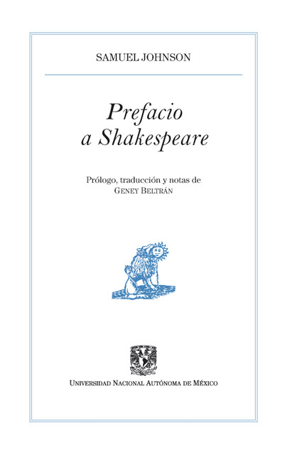 Prefacio a Shakespeare, Samuel Johnson