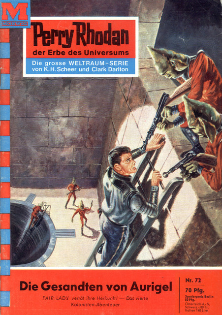 Perry Rhodan 72: Die Gesandten von Aurigel, Kurt Mahr