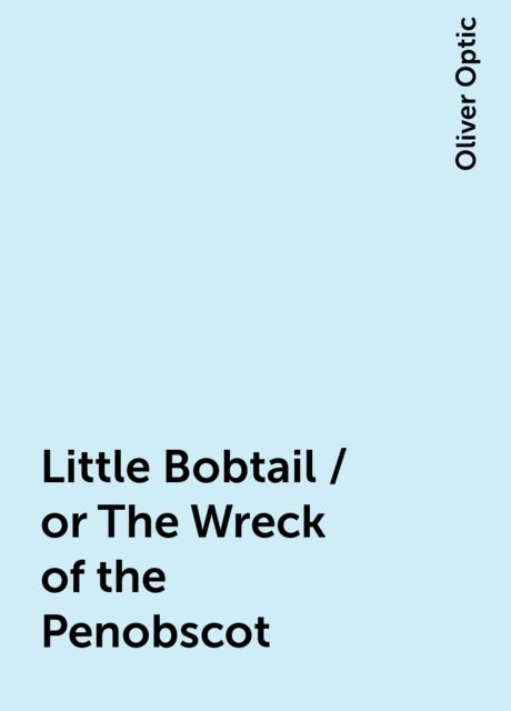 Little Bobtail / or The Wreck of the Penobscot, Oliver Optic