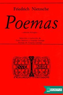 Poemas (Ed. bilingüe), Friedrich Nietzsche