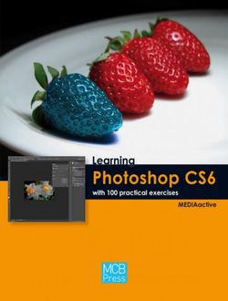 Learning Photoshop CS6 with 100 practical exercices, MEDIAactive
