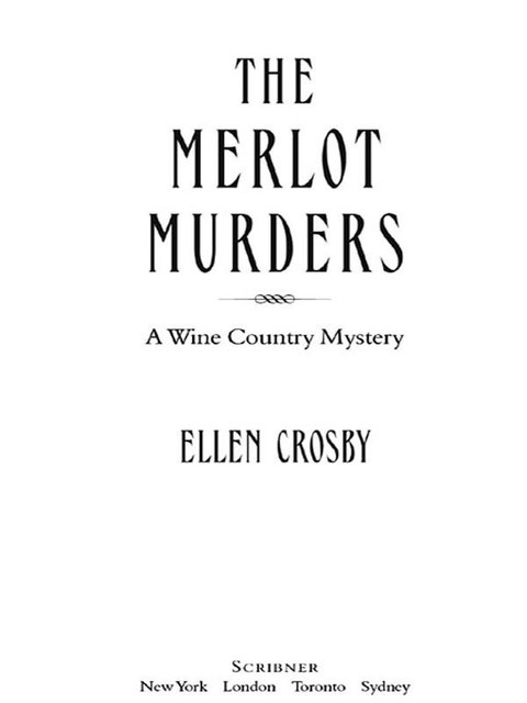 The Merlot Murders, Ellen Crosby