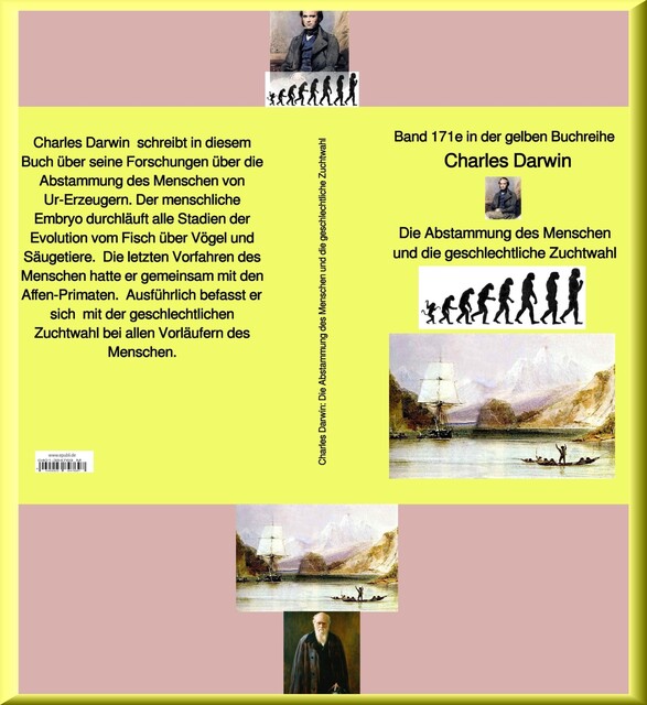 Charles Darwin: Die Abstammung des Menschen und die geschlechtliche Zuchtwahl, Charles Darwin