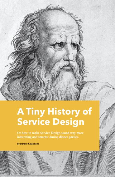 A Tiny History of Service Design, Daniele Catalanotto