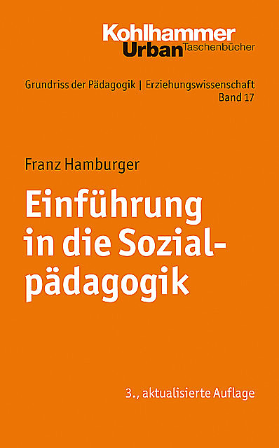 Einführung in die Sozialpädagogik, Franz Hamburger