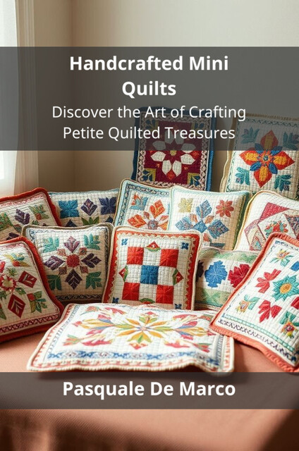 Handcrafted Mini Quilts, Pasquale De Marco