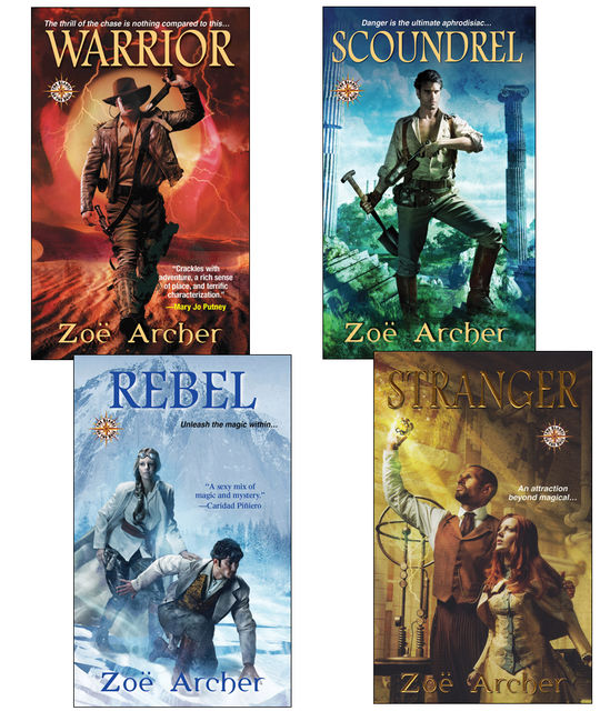 The Blades of the Rose Bundle: Warrior, Scoundrel, Rebel, & Stranger, Zoe Archer