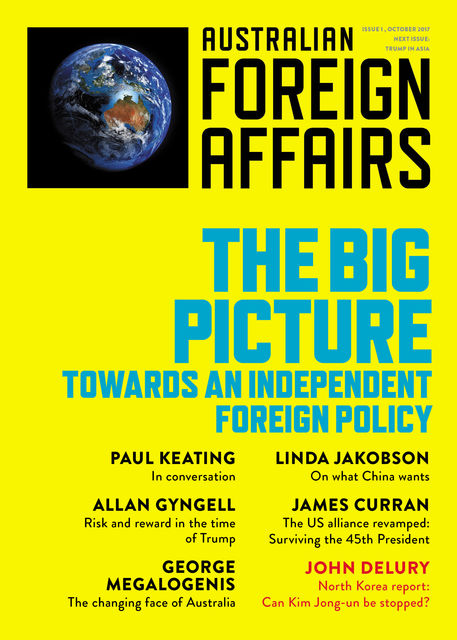 The Big Picture: Towards an Independent Foreign Policy, Jonathan Pearlman