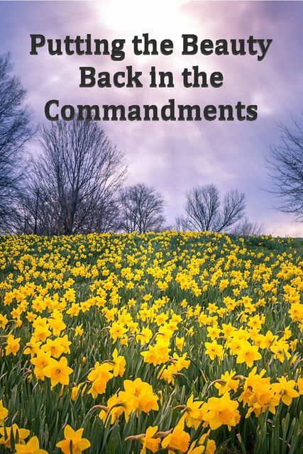 Putting the Beauty Back in the Commandments, Jessie Partington