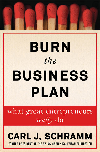 Burn the Business Plan, Carl Schramm