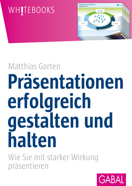 Präsentationen erfolgreich gestalten und halten, Matthias Garten