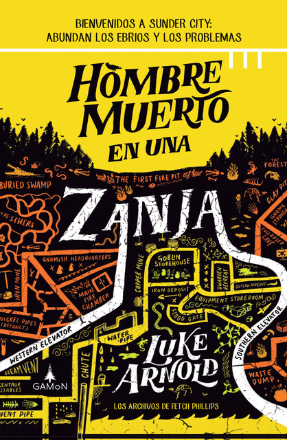 Hombre muerto en una zanja (versión española), Luke Arnold
