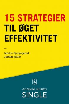 15 strategier til øget effektivitet, Jordan Milne, Martin Bjergegaard