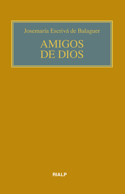 Amigos de Dios (bolsillo, rústica, color), Josemaría Escrivá de Balaguer