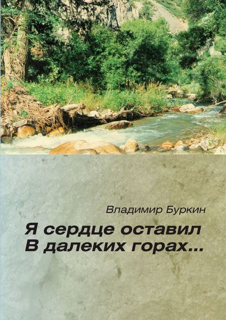 Я сердце оставил в далеких горах, Владимир Буркин