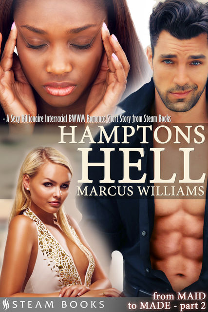 Hamptons Hell – A Sexy Billionaire Interracial BWWM Romance Short Story from Steam Books, Marcus Williams, Steam Books
