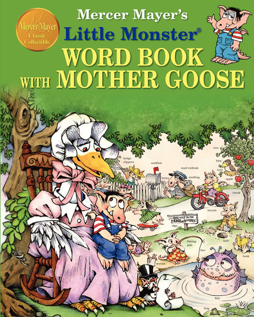 LITTLE MONSTER WORD BOOK with MOTHER GOOSE, FastPencil Premiere