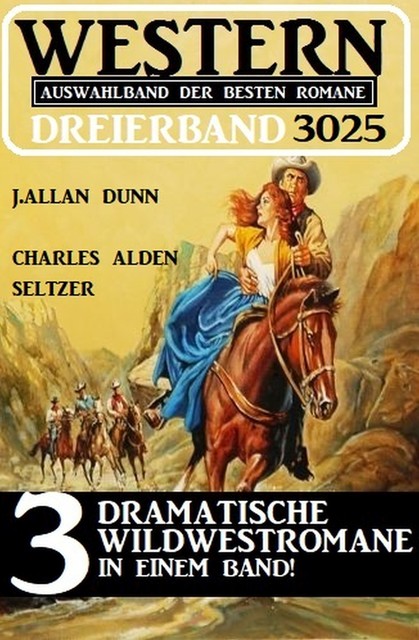 Western Dreierband 3025 – 3 dramatische Wildwestromane in einem Band, Charles Alden Seltzer, J. Allan Dunn