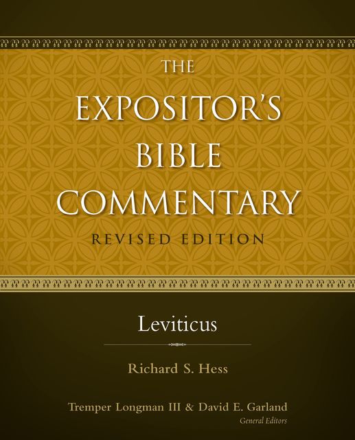 Leviticus, Richard Hess