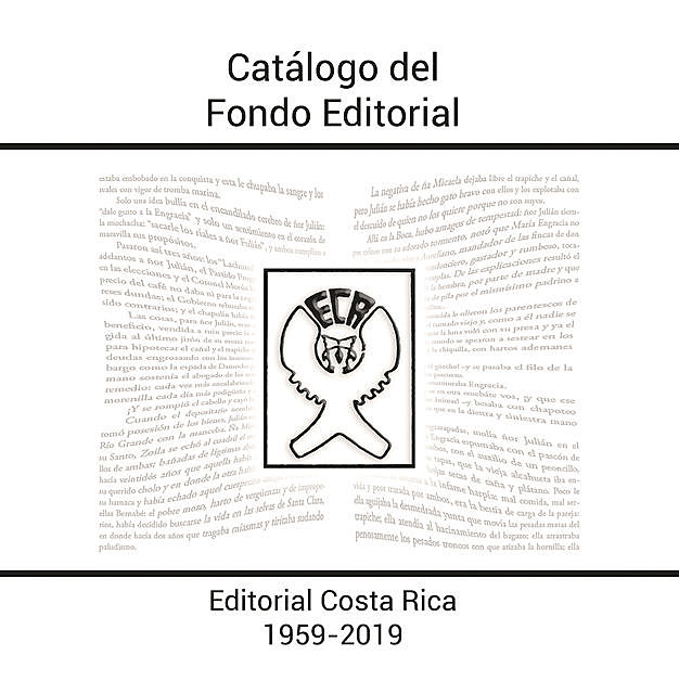 Catálogo del Fondo Editorial 1959–2019, Marianela Camacho Alfaro