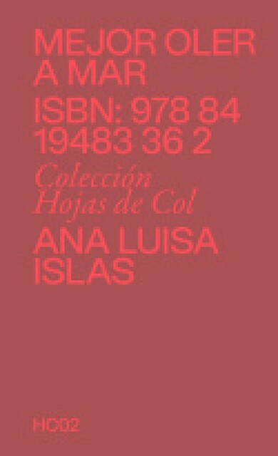 Mejor oler a mar, Ana Luisa Islas