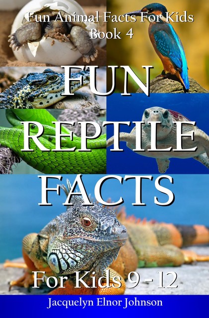 Fun Reptile Facts for Kids 9–12, Jacquelyn Elnor Johnson