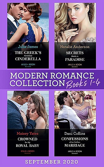 Modern Romance September 2020 Books 1–4, Dani Collins, Maisey Yates, Natalie Anderson, Julia James