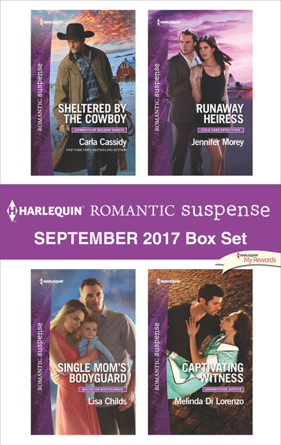 Harlequin Romantic Suspense September 2017 Box Set, Lisa Childs, Carla Cassidy, Jennifer Morey, Melinda Di Lorenzo