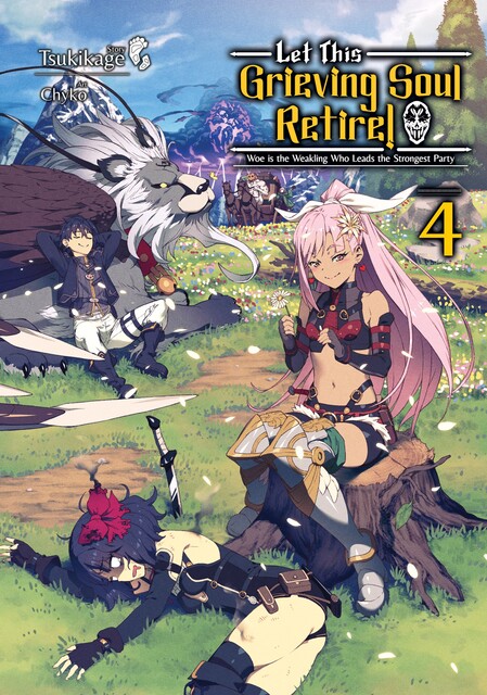 Let This Grieving Soul Retire: Volume 4 (Light Novel), Tsukikage