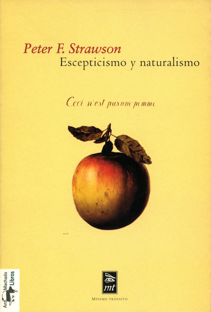 Escepticismo y naturalismo, Peter F. Strawson