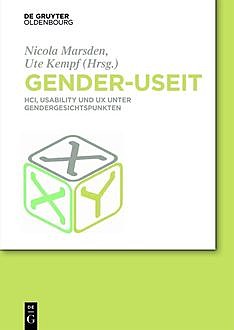 Gender-UseIT, Leitung Digitale Integration, Technik-Diversity-Chancengleichheit, Nicola Marsden, Ute Kempf