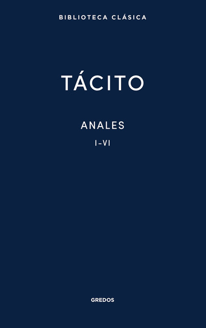 Anales I. Libros I-VI, Publio Cornelio Tácito