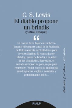 El diablo propone un brindis, Clive Staples Lewis