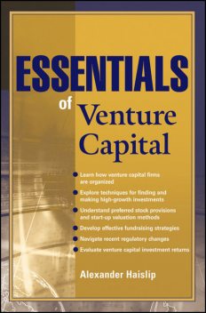 Essentials of Venture Capital, Alexander Haislip