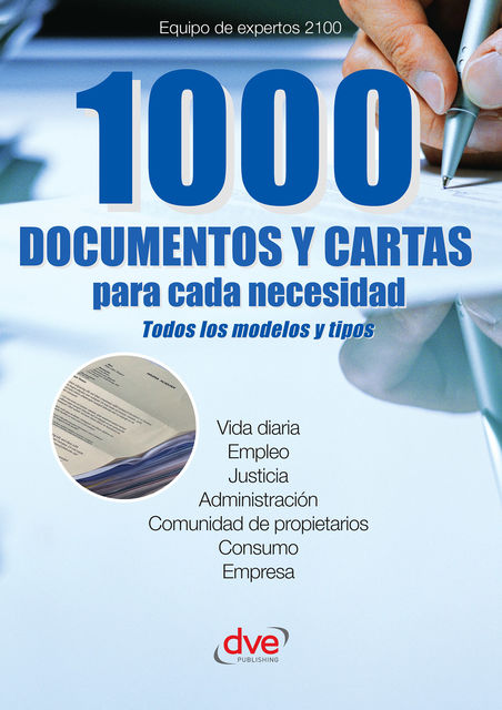 1000 documentos y cartas para cada necesidad, Equipo de expertos 2100