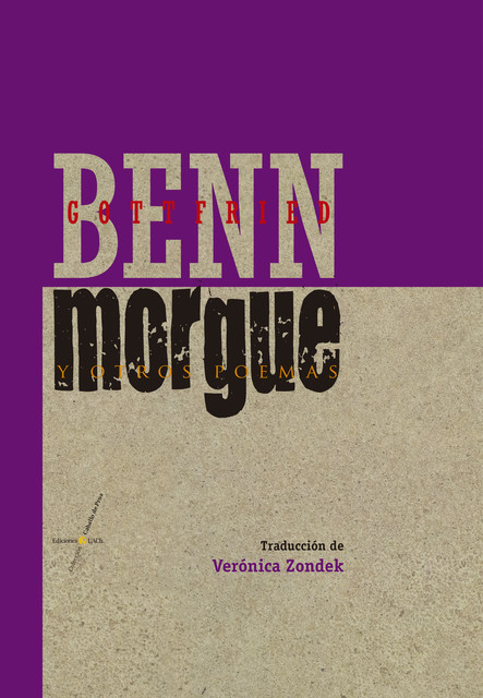 Morgue y otros poemas, Gotfried Benn