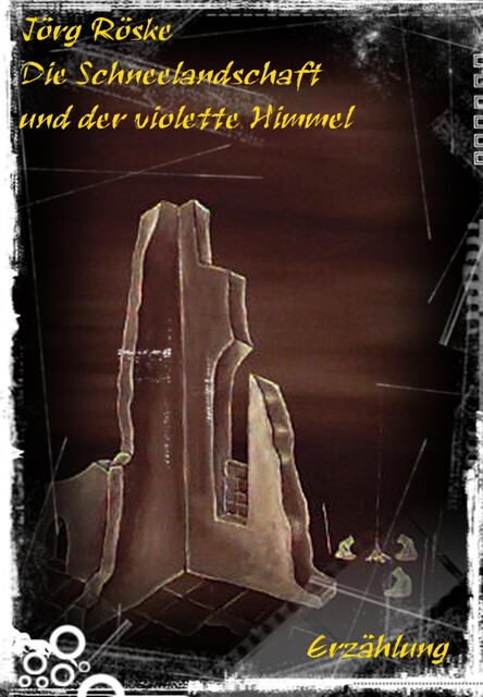 Die Schneelandschaft und der violette Himmel, Jörg Röske