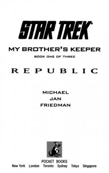 My Brother's Keeper, Book One, Michael Friedman