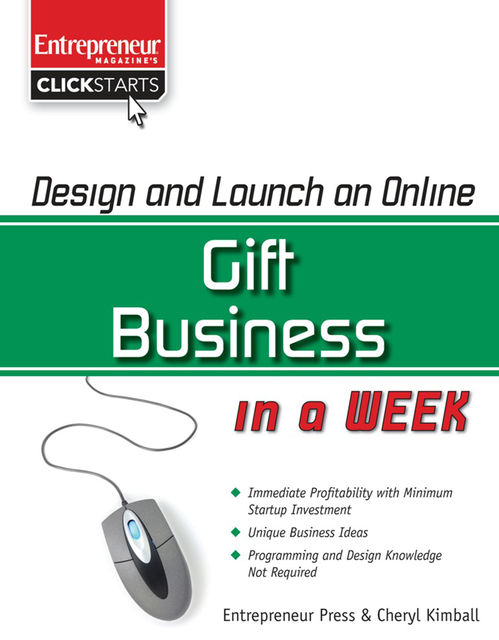 Design and Launch an Online Gift Business in a Week, Cheryl Kimball