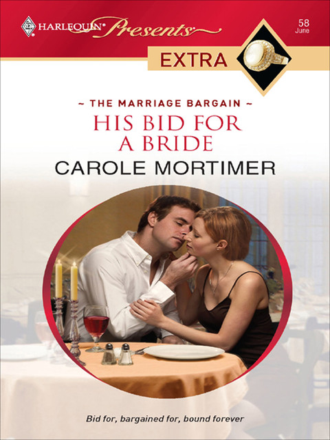 His Bid For A Bride, Carole Mortimer