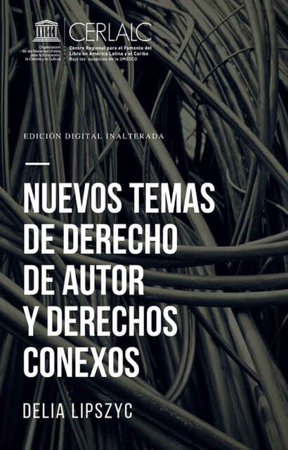 Nuevos temas de derecho de autor y derechos conexos, Delia Lipszyc