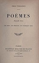 Poèmes (nouvelle série): Les soirs, Les débacles, Les flambeaux noirs, Émile Verhaeren