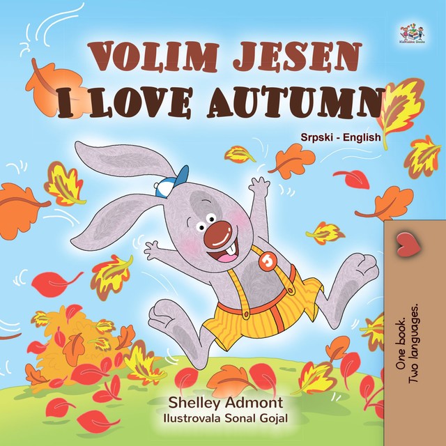 Volim jesen I Love Autumn, KidKiddos Books, Shelley Admont