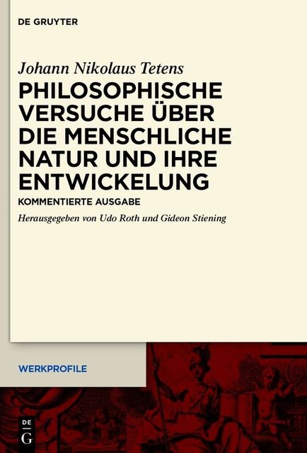 Philosophische Versuche über die menschliche Natur und ihre Entwickelung, Johann Nikolaus Tetens