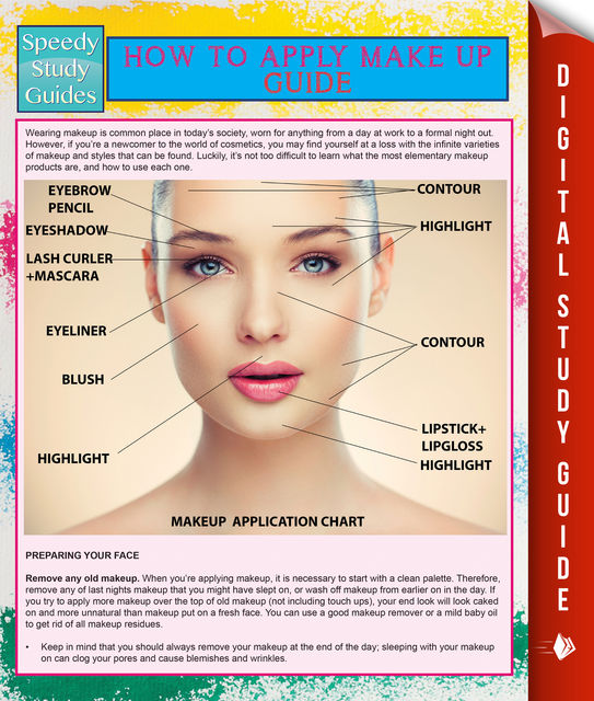 How To Apply Make Up Guide (Speedy Study Guide), Speedy Publishing