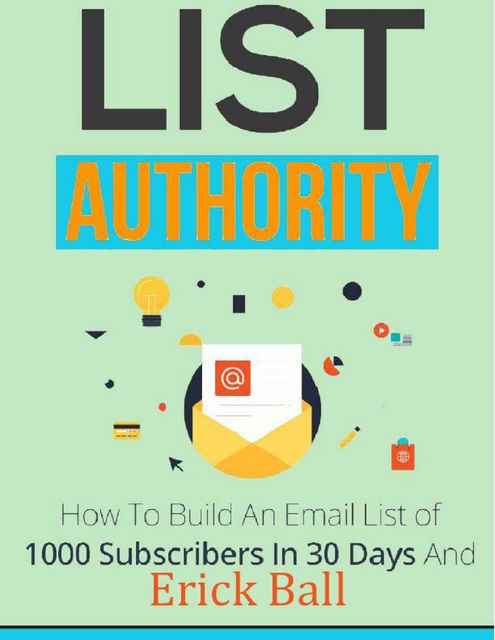 List Authority – How to Build an Email List, Charlene Little